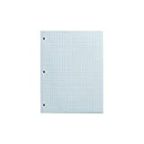 Staples 509651 Graph Ruled Filler Paper 8-Inch X 10-1/2-Inch