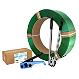 IDL Packaging - PET-B-58 5/8" Polyester Strapping Kit, Standard - All You Need to Strap a Pallet