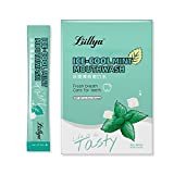 Liillya Travel Mouthwash, On The Go Single Use Mouthwash Packets Alcohol Free Mini Mouthwash for Adults Great for Work, Smokers, Hotels 20 Single Packs