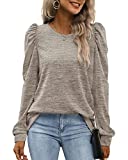 Fall Sweatshirts for Women 2022, Long Sleeve Tunic Sweaters Soft Clothes Crewneck S