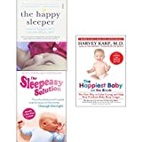 Happy sleeper, sleepeasy solution and happiest baby on the block 3 books collection set