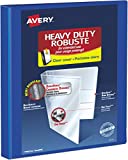 Avery Heavy Duty View 3 Ring Binder, 1" One Touch EZD Ring, Holds 8.5" x 11" Paper, 1 Pacific Blue Binder (79772)