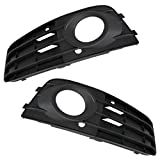 CarLights360: For Audi A4 Fog Light Trim 2009 2010 2011 2012 Pair Front Driver and Passenger Side | AU1038119 + AU1039119