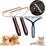 Uproot Cleaner Pro Pet Hair,Uproot Lint Cleaner Pro,Portable Lint Remover,Carpet Scraper,Lint Reusable Dog Cat Pet Hair Remover for Removing Pet Hair and Dust from Clothes,Furniture,Couch,Carpet 3 PCS