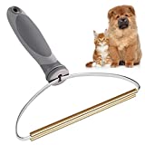 Pet Hair Remover, Uproot Lint Cleaner Pro, Reusable Fabric Shaver Dog Cat Hair Removal Tool for Couch Carpets Clothes Furniture, Durable Manual Carpet Scraper