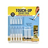 Slobproof SLB002 Fillable Brush Pens for Interior Touch Ups to Drywall, Cabinets & Furniture | Store House, Wall Paint & Wood Paint Fresh Inside for 7 Years, 5 Count (Pack of 1)