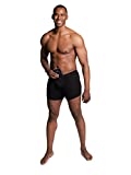 Stashitware Medium Black Mens Hidden Pocket Underwear, Boxer Brief.