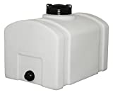 RomoTech 82123889 Domed Polyethylene Reservoir Water Tank for Farming Construction and More, 16 Gallon, Saddle