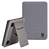 Miroddi Stand Case for Kindle 10th Generation 2019 Release - [Auto Sleep/Wake, Foldable Stand] Premium PU Leather Protective Sleeve Cover Case with Hand Strap for Kindle 10th Gen - Gray