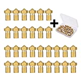 30PCS 0.6mm 3D Printer Extruder Nozzles for E3D-V5 V6