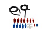 Dorman 13911 Master Cylinder Bleeder Kit - 22 In. Hose, Clip, And Sae And Metric Fittings Universal Fit