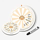 i-Scream Roulette Spinning Wheel - 12.6" (32 cm) Large Size, Magnetic, Dry-Erase Random Picker Wheel for Teachers, School Classroom Activity, Games