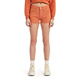 Levi's Women's 501 Original Shorts, Autumn Leaf-Orange, 34