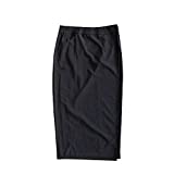 RipSkirt Hawaii - Length 4 - Quick Wrap Cover-up That Multitasks as The Perfect Travel/Summer Skirt (X-Large / 16-18, Black)