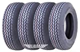 4 New Premium Free Country Trailer Tires ST225/75D15 H78-15 Deep Tread - 11022 