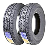 2 Premium FREE COUNTRY Radial Trailer Tires ST 225/75R15 10PR Load Range E w/ featured Scuff Gurard