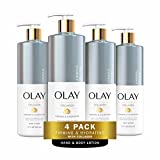 Olay Firming & Hydrating Body Lotion with Collagen, 17 fl oz Pump, (Pack of 4)