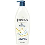 Jergens Skin Firming Body Lotion for Dry to Extra Dry Skin, Skin Tightening Cream with Collagen and Elastin, Instantly Moisturizes Dry Skin, Dermatologist Tested, Hydralucence Blend Formula, 16.8 oz