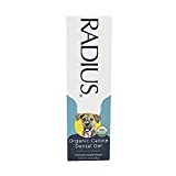 RADIUS USDA Organic Canine Pet Toothpaste 1 Unit, 3 oz, Non Toxic Toothpaste for Dogs, Designed to Clean Teeth and Help Prevent Tartar and Remove Plaque, Xylitol Free