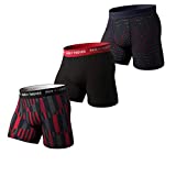 Pair of Thieves Super Fit Mens Pattern Boxer Briefs, 3 Pack Underwear, AMZ Exclusive