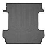 SMARTLINER Truck Rugged Rubber Bed Mat Liner for 2019-2021 Silverado/GMC Sierra 1500 Only Fits Crew Cab with 5'8" Short Bed, Black