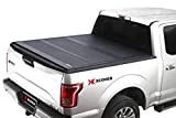 Xcover Low Profile Hard Folding Truck Bed Tonneau Cover, Compatible with 2019 2020 2021 2022 Chevrolet Silverado / GMC Sierra 1500 5.8 Ft Bed