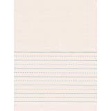 Pacon 2650 Newsprint Handwriting Paper, Picture Story, 7/8" x 7/16" Ruled 9" x 12", Ruled Short, 500 Sheets