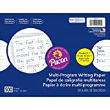 Pacon Multi-Program Handwriting Paper, 10-1/2 x 8 Inches, Pack of 500 - 2421, White