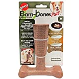 SPOT by Ethical Products - Bambone Plus  Easy Grip Durable Dog Chew Toy for Aggressive Chewers  Great Dog Chew Toy for Puppies and Dogs Dog Toy - Beef- Large