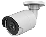 6MP PoE Security IP Camera - Compatible as Hikvision DS-2CD2063G0-I Night Vision Bullet Onvif IR Weatherproof 2.8mm Lens English Version Firmware