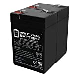 ML4-6 - 6 VOLT 4.5 AH SLA BATTERY - 2 PACK