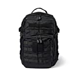 5.11 Tactical Backpack  Rush 12 2.0  Military Molle Pack, CCW and Laptop Compartment, 24 Liter, Small, Style 56561, Black