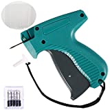 Tagging Gun for Clothing, Standard Retail Price Tag Attacher Gun Kit for Clothes Labeler with 6 Needles & 1000pcs Barbs Fasteners & Organizer Bag for Store Warehouse Consignment Garage Yard Sale