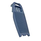 nicything Plastic Washboard Laundry Board, Household Hand Washing Board, Hand Washing Clothes Tool, Manual Clothing Laundry Cleaning Tool, Dark Blue
