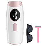 Laser Hair Removal for Women and Men At Home Permanent Hair Removal 999,999 Flashes Painless Hair Remover on Armpits Back Legs Arms Face Bikini Line