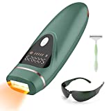 IPL Hair Removal Laser Hair Removal for Women & Men Permanent Hair Removal Device 5 Intensity Levels at-Home Painless Hair Remover for Face, Armpits, Back, Legs, Arms, Bikini Line