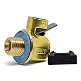 Fumoto F-133: STANDARD VALVE WITH 12MM-1.25 THREADS WITH LEVER CLIP