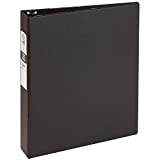 Avery Binders with Round Rings - BLACK, Model: 03401