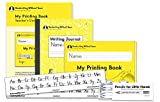 Handwriting Without Tears 1st Grade Printing Bundle - Includes My Printing Book Student Workbook, Teacher's Guide, Writing Journal B, Pencils for Small Hands