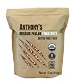 Anthony's Organic Peeled Tiger Nuts, 12 oz, Raw, Gluten Free, Non GMO, Paleo Friendly