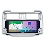 Dasaita Vivid Android 10.0 Bluetooth Head Unit for Toyota 4Runner 2010 2011 2012 2013 IPS Touch Screen Car Radio Carplay 4G Ram 64G ROM Support Android Auto GPS Navigation WiFi RDSSilver Color