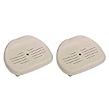 Intex 28502E PureSpa Removable Contoured Seat Hot Tub Spa Accessory with Adjustable Heights, Tan, 2 Pack