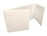 White Premium 12" Study Carrels, Pack of 24