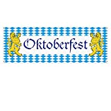 TUPARKA Oktoberfest Sign Banner Oktoberfest Decorations Octoberfest Party Supplies Polyester Fabric Banner (Set of 1)