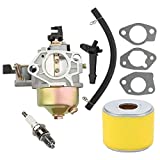 16100-ZF6-V01 Carburetor for GX340 GX390 13HP 11HP 16100-ZF6-V00 Toro 22308 22330 Dingo Lawnmower Water Pumps with 17210-ZE3-505 Air Filter Gas Fuel Tank Joint Filter