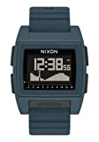 NIXON Base Tide Pro A1307 - Dark Slate - Digital Watch for Men and Women - Water Resistant Surfing, Diving, Fishing Watch - Water Sport Watches for Men - 42mm Watch Face, 24mm PU Band