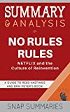 Summary & Analysis of No Rules Rules: NETFLIX and the Culture of Reinvention | A Guide to Reed Hastings and Erin Meyer's Book