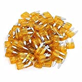 100 Pack Auto Fuses 5 AMP APM/ATM 32V Mini Blade Style Fuses 5A Short Circuit Protection Car Fuse (5 AMP)