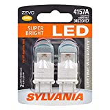 SYLVANIA ZEVO 4157 Amber LED Bulb, (Contains 2 Bulbs)