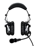 Faro G2 ANR (Active Noise Reduction) Premium Pilot Aviation Headset with Mp3 Input - Black